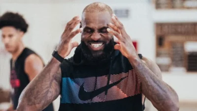 NBA 76ers LeBron James