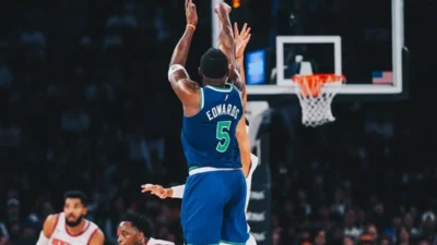 Anthony Edwards Knicks Timberwolves