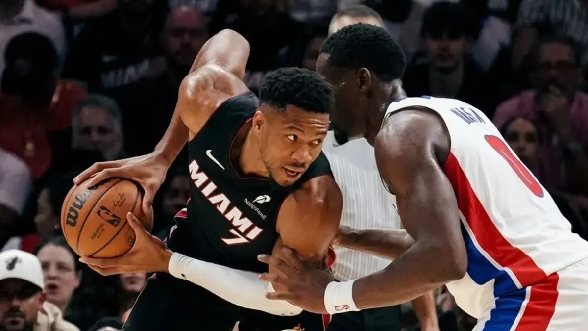 Giannis Antetokounmpo Heat Pistons