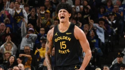 NBA Warriors Gui Santos