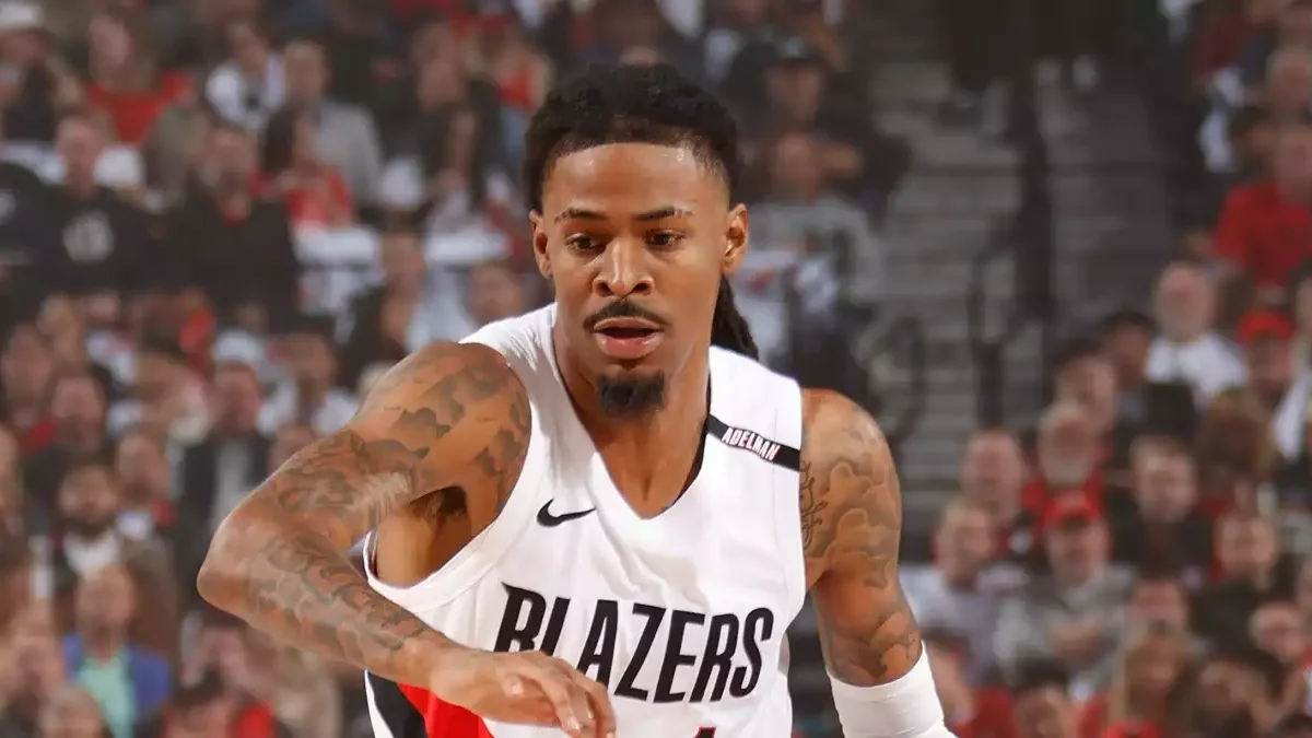 ja morant grizzlies blazers