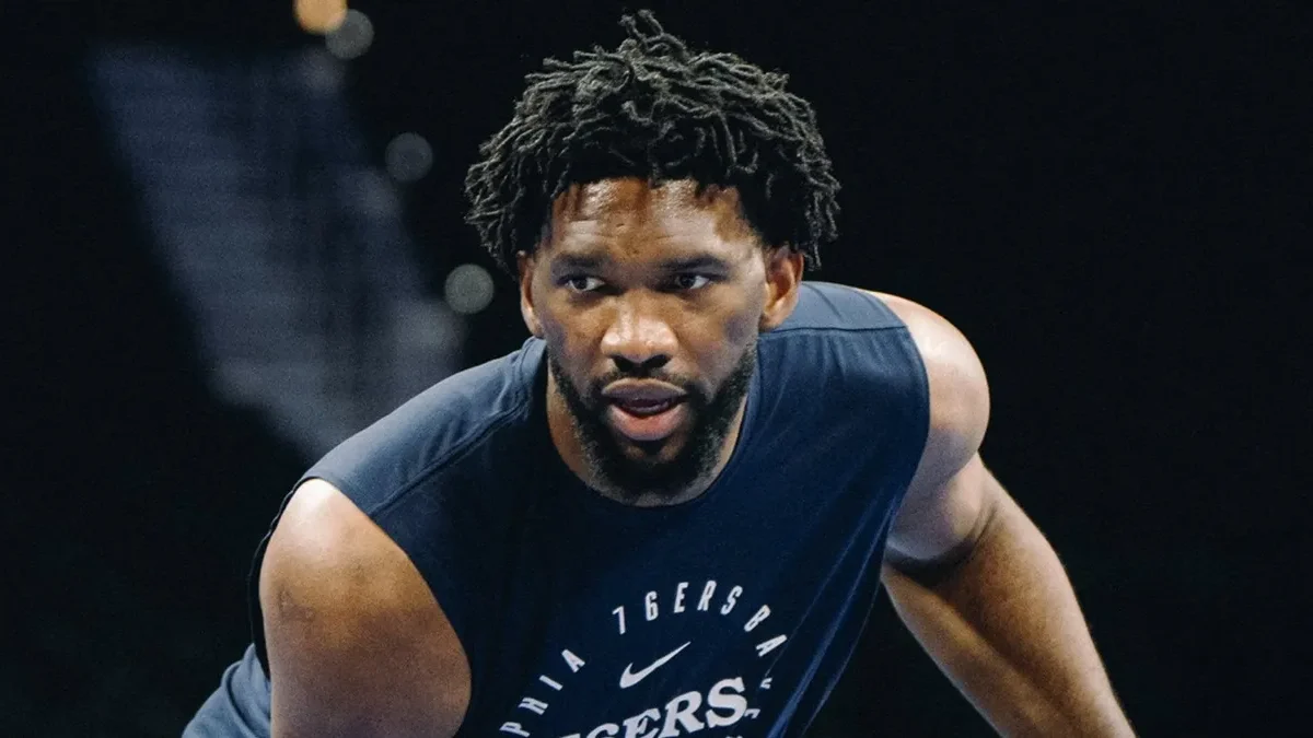 NBA 76ers Joel Embiid