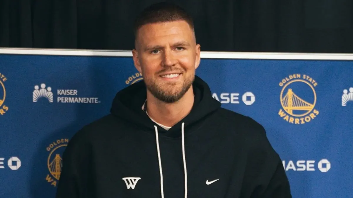 NBA Warriors Kristaps Porzingis