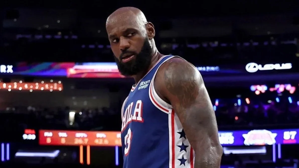 LeBron James Cavaliers 76ers