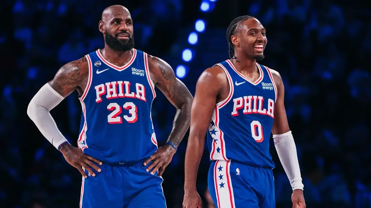 Tyrese Maxey 76ers Cavaliers