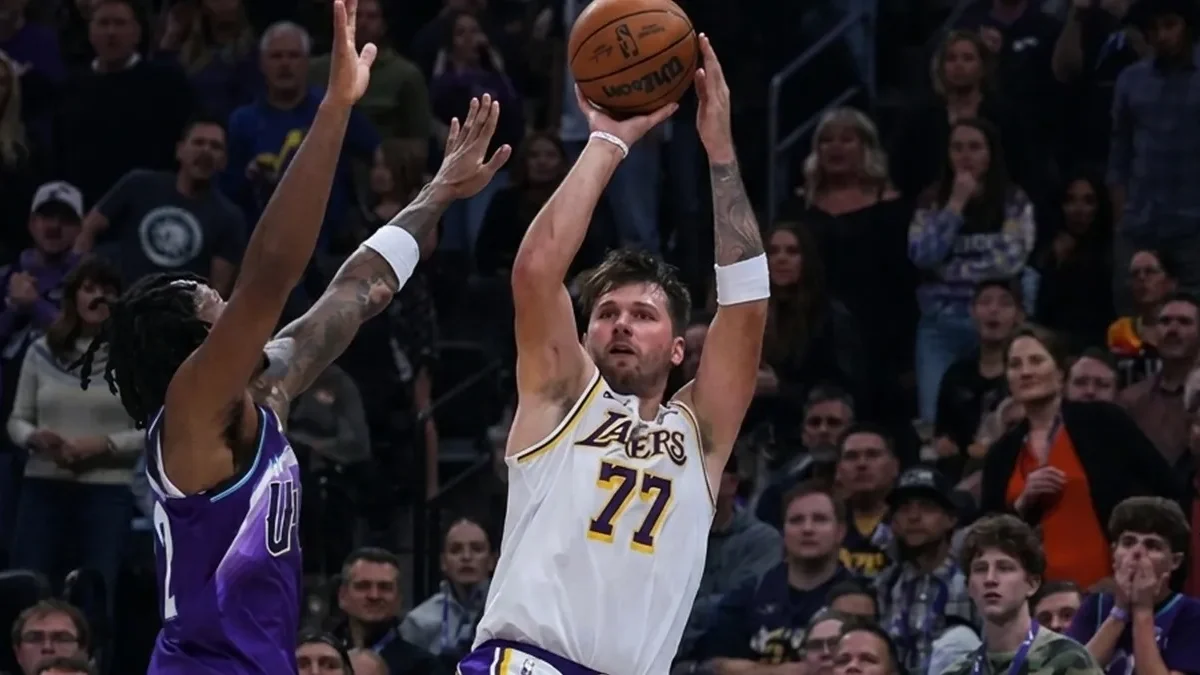 Luka Doncic Lakers Jazz