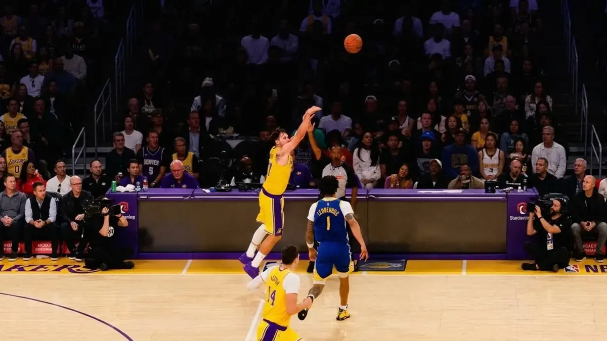 Luka Doncic Lakers Warriors