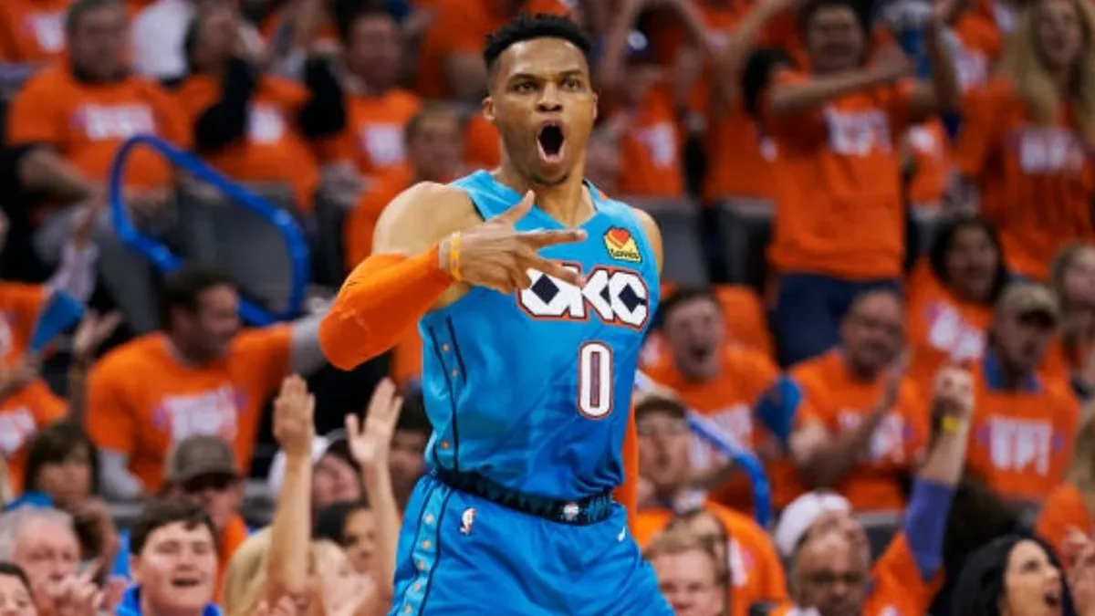 NBA Thunder Russell Westbrook