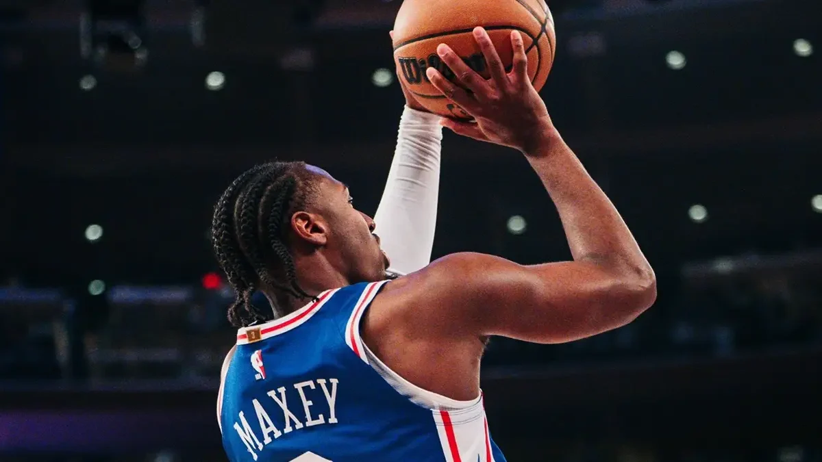 Tyrese Maxey Knicks 76ers